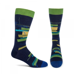Constructivist Socks Men's - Navy