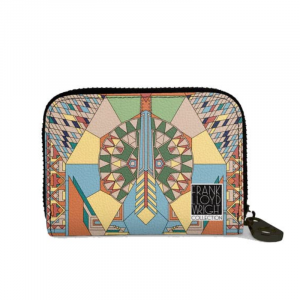Imperial Peacock Zipped Wallet